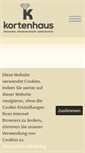 Mobile Screenshot of kortenhaus.de
